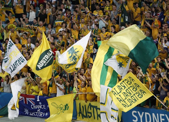 Socceroos fans
