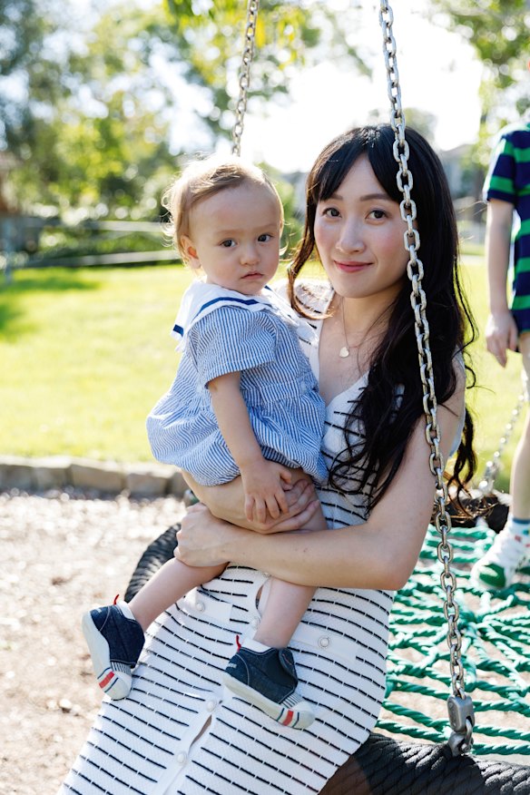 Baby Taylen was among a surge in measles cases recorded in NSW.