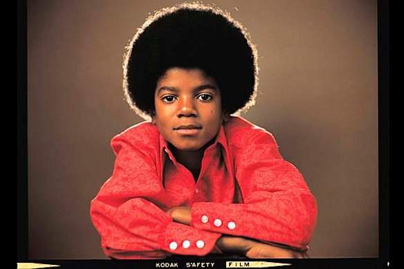 Michael Jackson, from his days as part of The Jackson 5, poses for the camera in this undated handout photo.