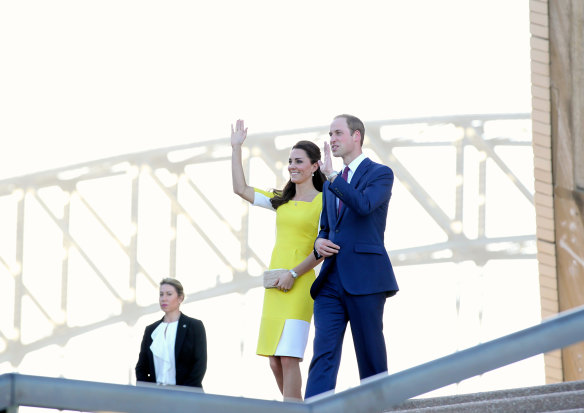 Prince William and Catherine, Duchess of Cambridge in 2014.