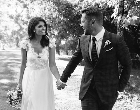Zoe Ventoura and Daniel Macpherson married in a secret wedding in Noosa, Queensland, in November. 