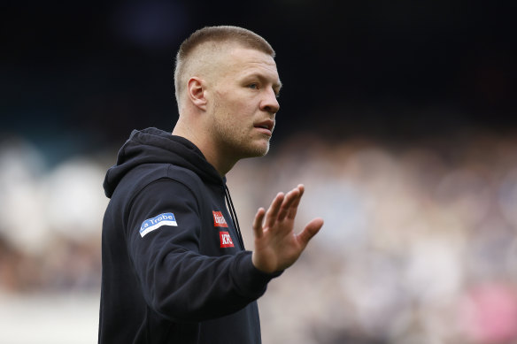 Staying true: Jordan De Goey said he always wanted to remain a Magpie, despite a lucrative offer from St Kilda.