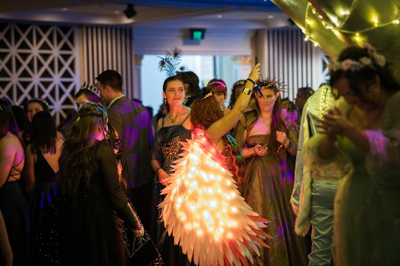 Creative costumes were on display at the City Hall Celestial Events ball.