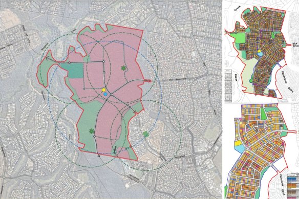 Development plans for Villages 2 and 3.