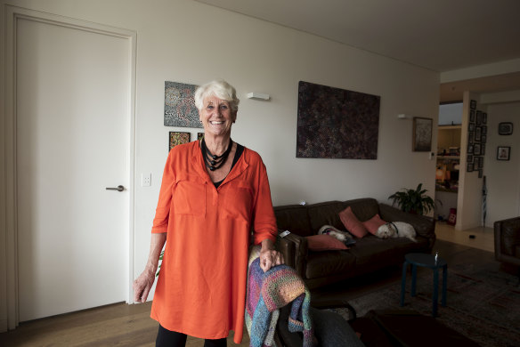 Kathy Barnes moved to inner-city Ultimo after more than three decades living on Sydney's northern beaches.