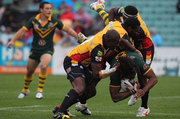 Australia steamroll PNG in Four Nations opener