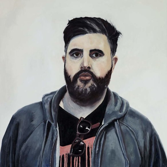 The Archibald Prize 2013 Sarah Hendy, Jasper Knight Oil on aluminium  50 x 50cm