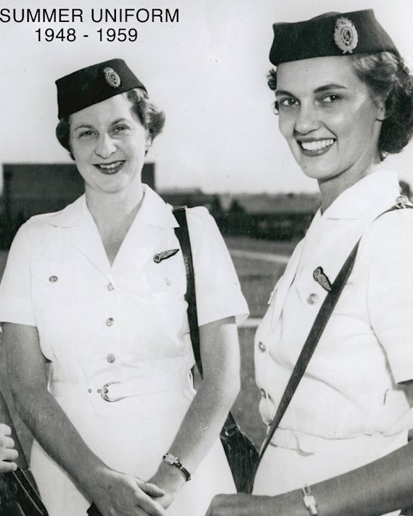 Qantas summer uniform 1948-59.