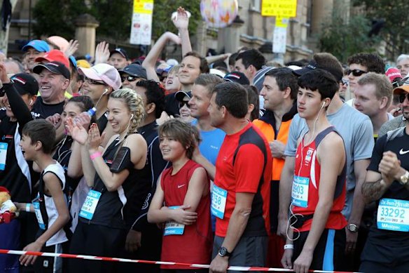 City 2 Surf: 2013. Waiting their turn in the 2013 race.
