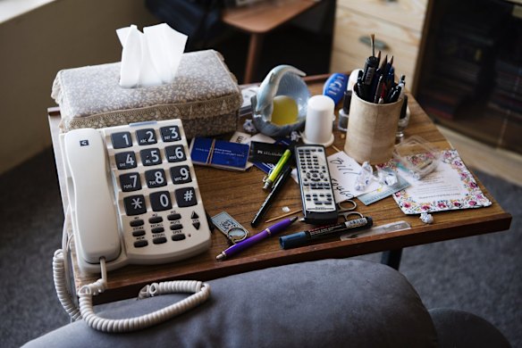 Unit 101, home of Myra Demetriou, one of the 4 remaining residents in the Sirius Buliding.