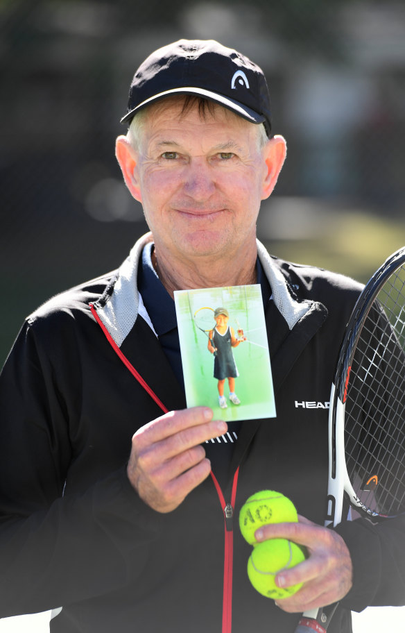 Jim Joyce, Ashleigh Barty's first tennis coach.