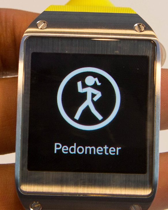 Samsung's Galaxy Gear smart watch.