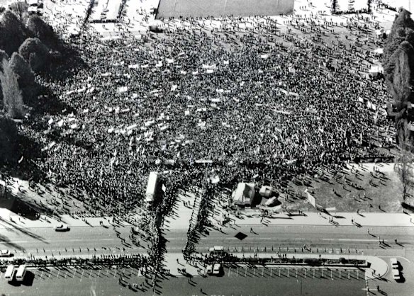 Flashback Friday: Protests in Canberra