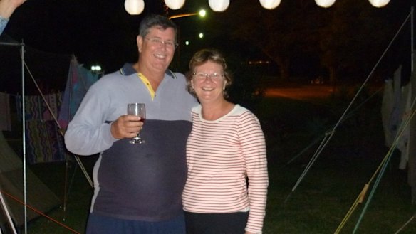 Wayne and Theresa Baker from Queensland.