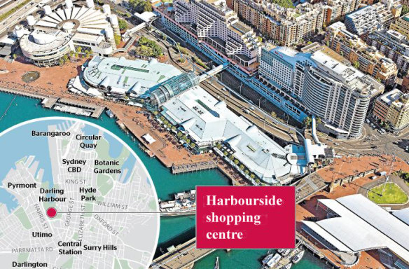 Business groups are pushing for a new transport hub, including a rail station, underneath a rebuilt shopping complex on the western shore of Darling Harbour.