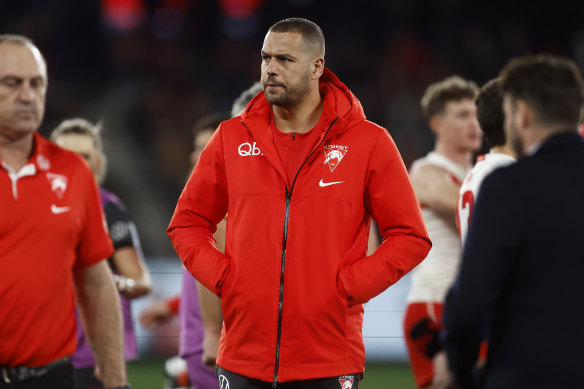 Done: Lance Franklin has announced his retirement from the AFL.