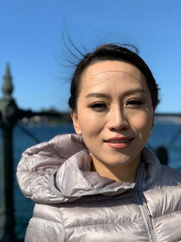 Portrait taken with natural light showing a well rounded skin tone. 
