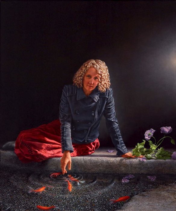 Andrew Mezei, 'Morpheus'. Portrait of Professor Kate Leslie.