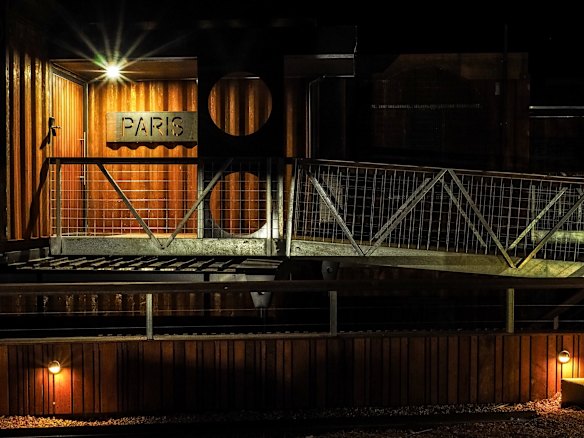 Clifftop at Hepburn's new villas are constructed from converted shipping containers.