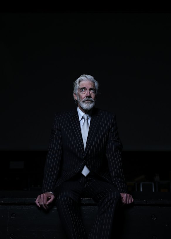 ‘No makeup required for this role’: Micallef will play a stately professor.
