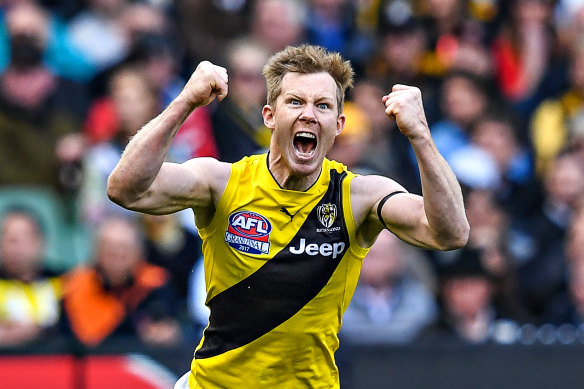 Prominent voice on Fox Footy: Richmond great Jack Riewoldt.