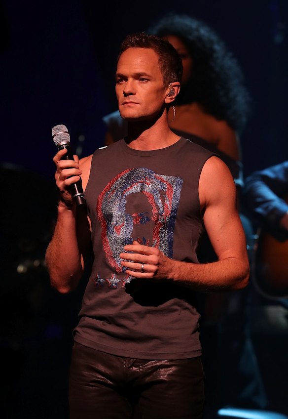 Actor Neil Patrick Harris performs 