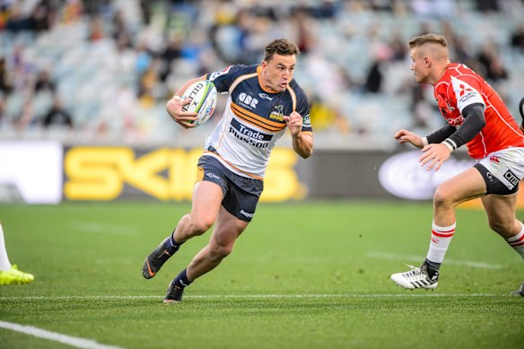 Brumbies fullback Tom Banks. 
