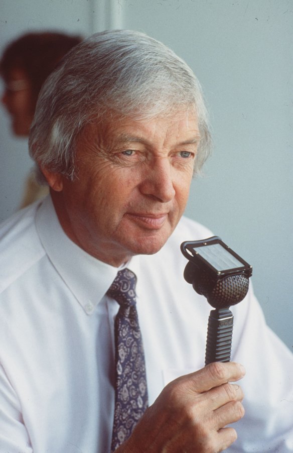 Broadcaster Richie Benaud