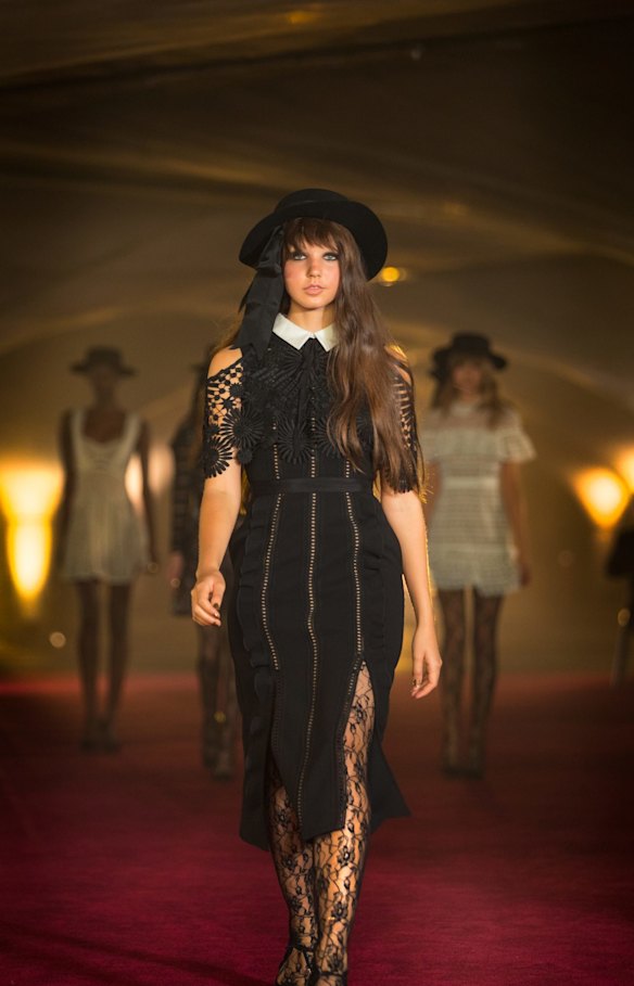 The Myer autumn 2017 launch held in the car park underneath the University of Melbourne.