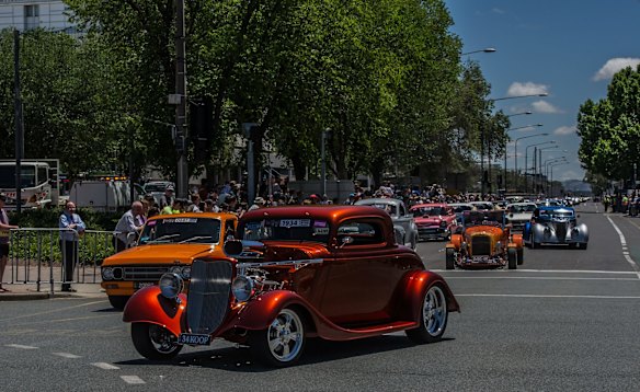 The annual Street Machine Summernats City Cruise is the once a year spectacle that stops the nation’s capital, as hundreds of glistening automotive masterpieces rumble down Northbourne Avenue to the delight of thousands of onlookers.