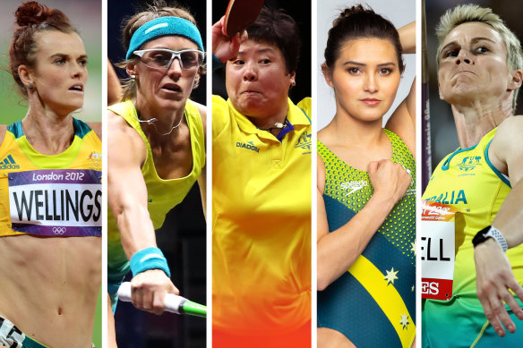 Five Australian women will be competing at their fifth or sixth Commonwealth Games in Birmingham 2022.