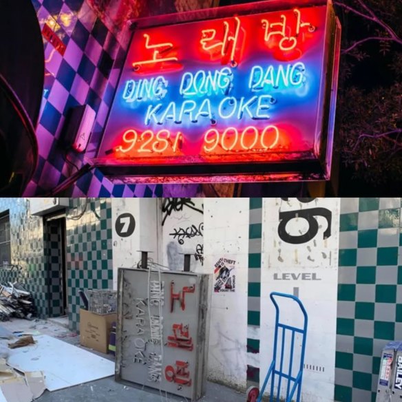 Surry Hills' beloved karaoke bar Ding Dong Dang has closed down.