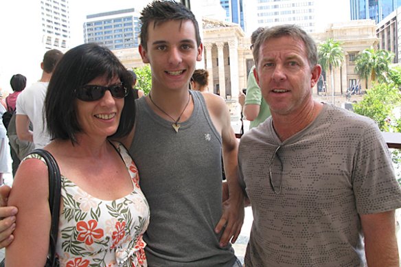 Tania McIntyre, Kai McIntyre and Steve Wijhton.