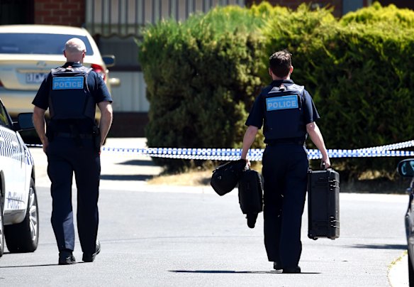 Police are conducting a raid at a home in Meadow Heights in relation to the Christmas terror plot in Meadow Heights.