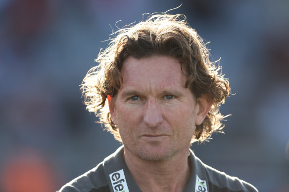 Making a splash: James Hird has joined Footy Classified.