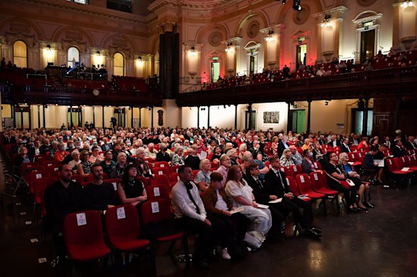 Union leader and conservationist Jack Mundey has been farewelled with a state funeral after the service was delayed last year due to the pandemic.