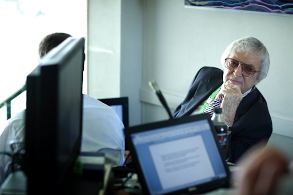 Richie in the commentary box.