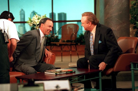 Paul Keating appearing on the Bert Newton show 