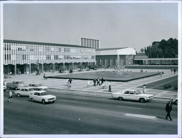 Early promise. Civic Square in 1967.