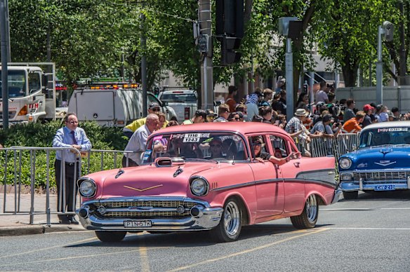 The annual Street Machine Summernats City Cruise is the once a year spectacle that stops the nation’s capital, as hundreds of glistening automotive masterpieces rumble down Northbourne Avenue to the delight of thousands of onlookers.