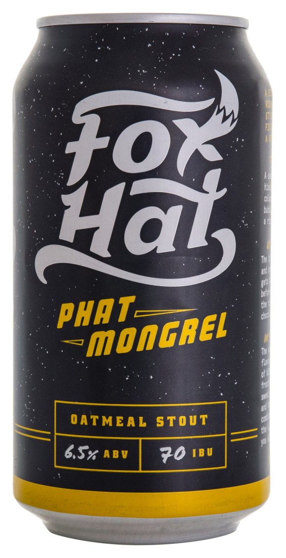 Fox Hat, Phat Mongrel Oatmeal Stout, 6.5% ABV
