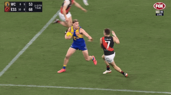 Harley Reid with back-to-back don’t-argues against the Bombers.