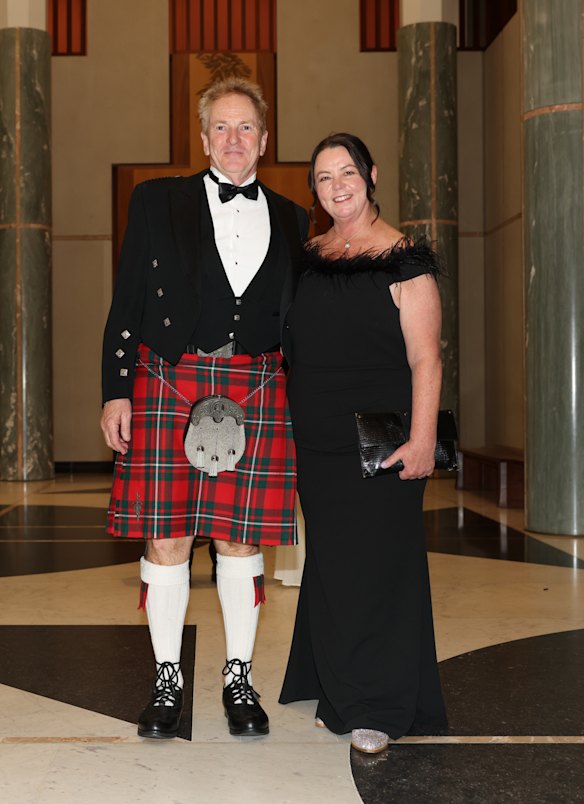 Jamie King and Resources Minister Madeleine King.