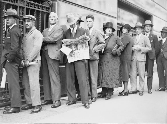 ‘In the crowd were people of all ages and conditions.’