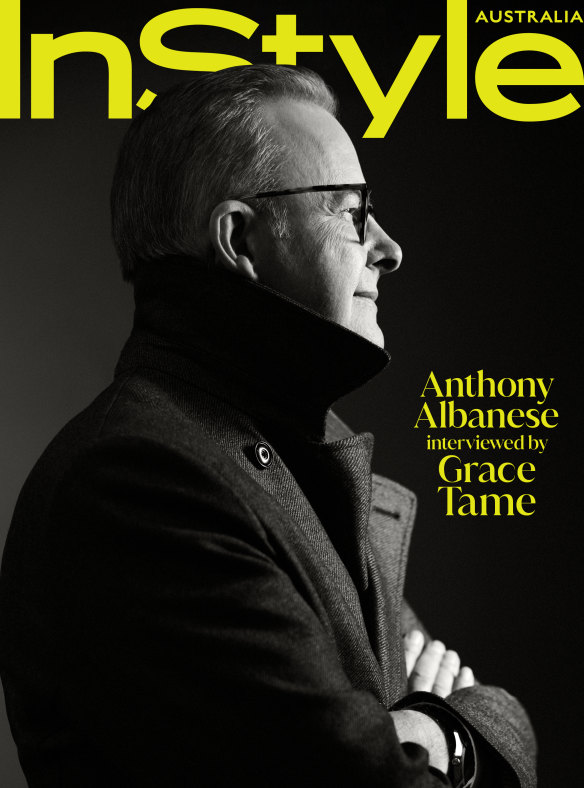 Opposition Leader Anthony Albanese on the cover of InStyle magazine.
