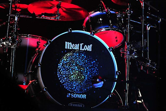 Meat Loaf performs at the Brisbane Entertainment Centre. Photo: Leigh Plover