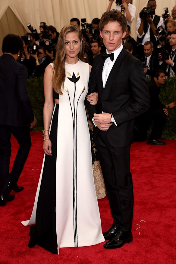 Hannah Bagshawe (L) and Eddie Redmayne attend the "China: Through The Looking Glass" Costume Institute Benefit Gala at the Metropolitan Museum of Art on May 4, 2015 in New York City.