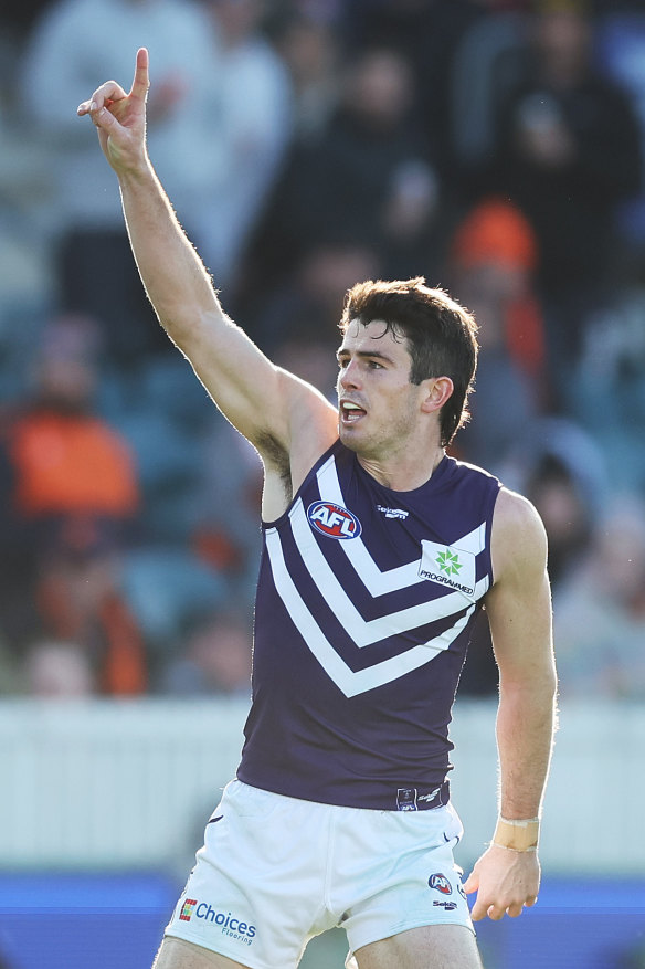 Fremantle star Andrew Brayshaw.