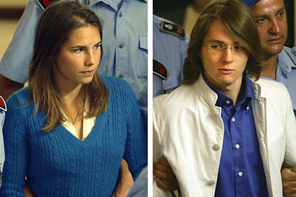 Amanda Knox and Raffaele Sollecito were found guilty of murdering British student Meredith Kercher.