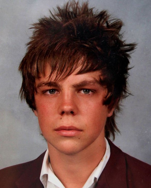 Justin Galligan, 16, died after he was knocked unconscious at a party in Balwyn North, Victoria in October, 2008.